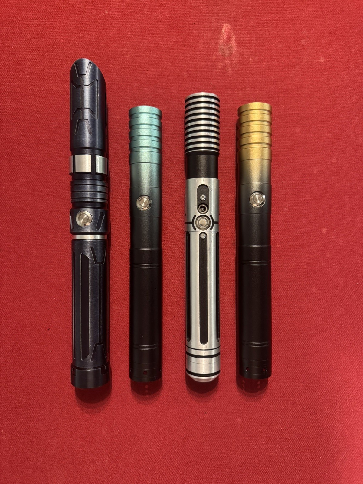 Lightsaber 4 Pack, Three basically new and one used. See description for details