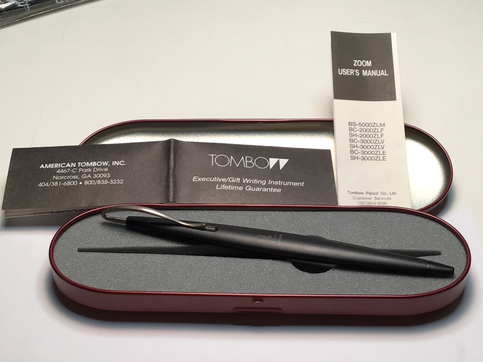 NEW Tombow Zoom Espana La Nave Ball Point Rare Vintage