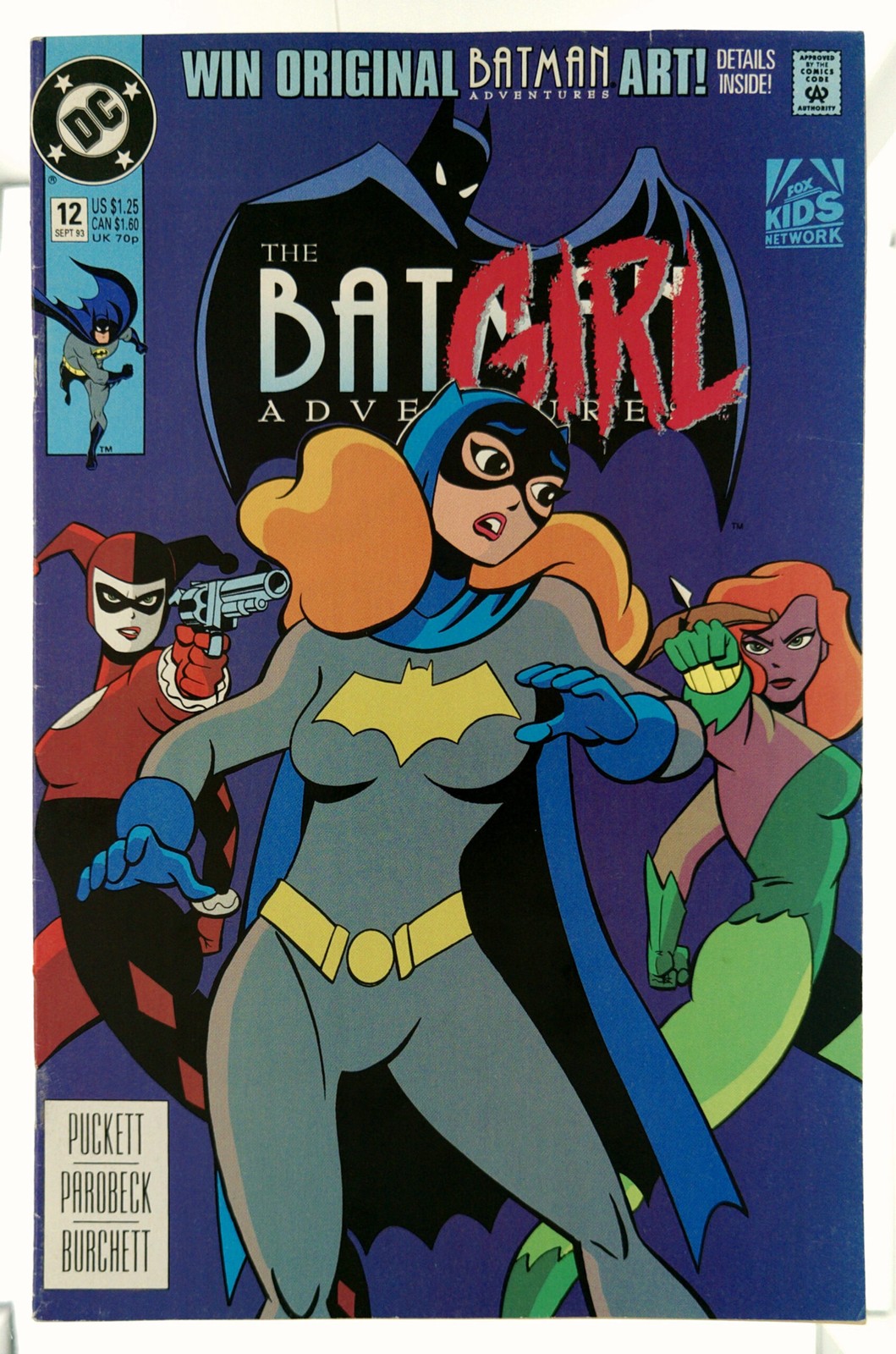 Batman Adventures #12 1993 DC Comics FN+ Comic Book 1st App Harley
