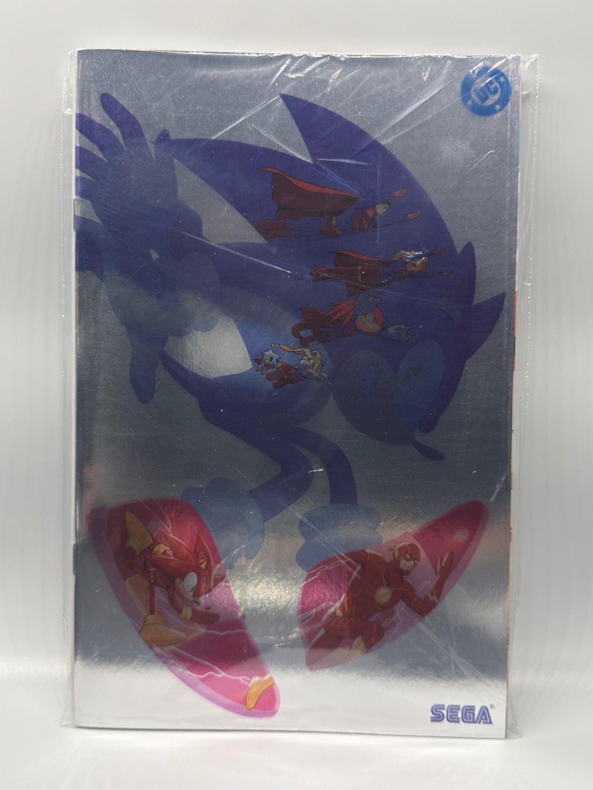 SDCC 2026 Sega DC Sonic the Hedgehog Metal Legion Foil Variant Comic Cover