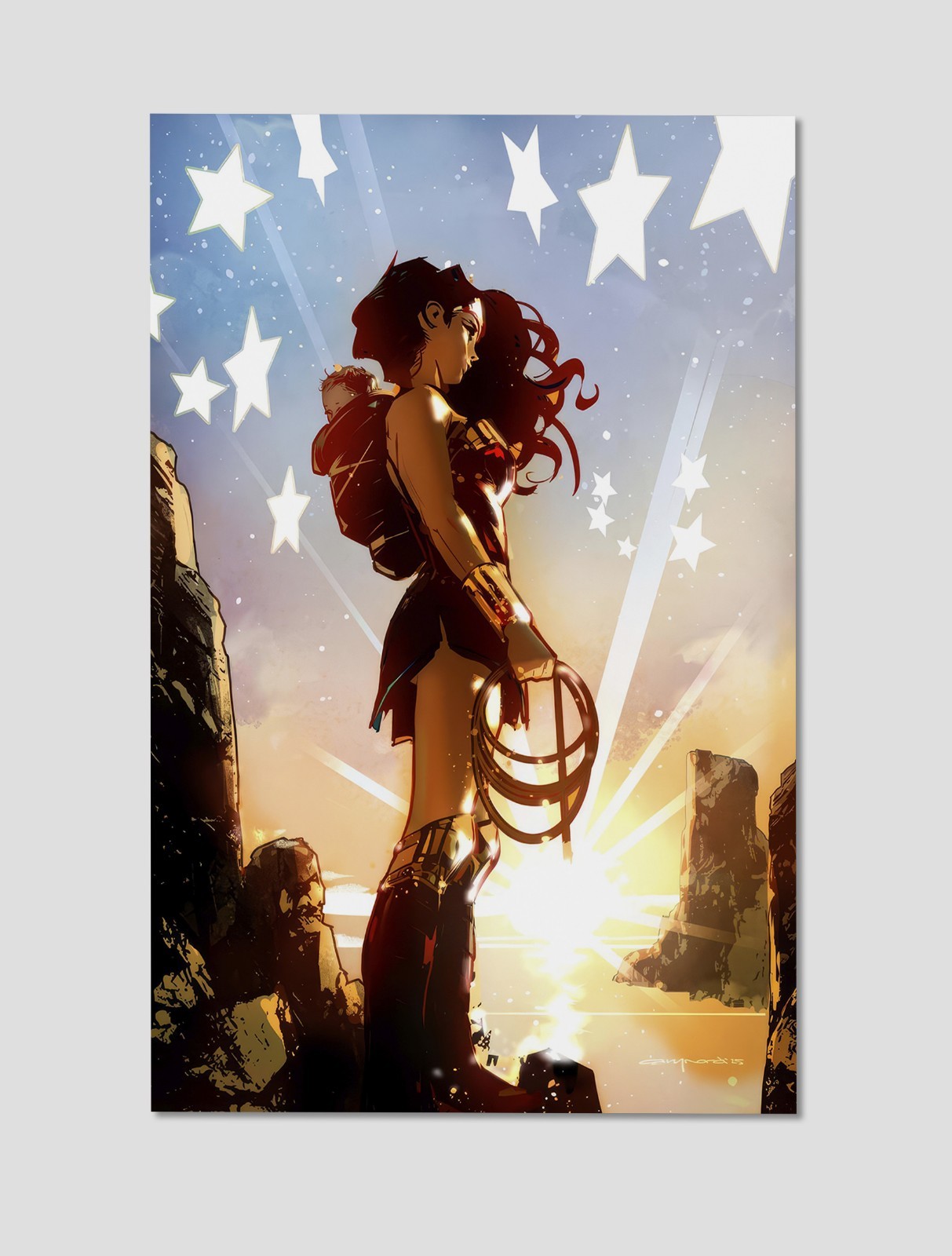 Wonder Woman #27 Premium Giclee Print - DC Comics Wall Art