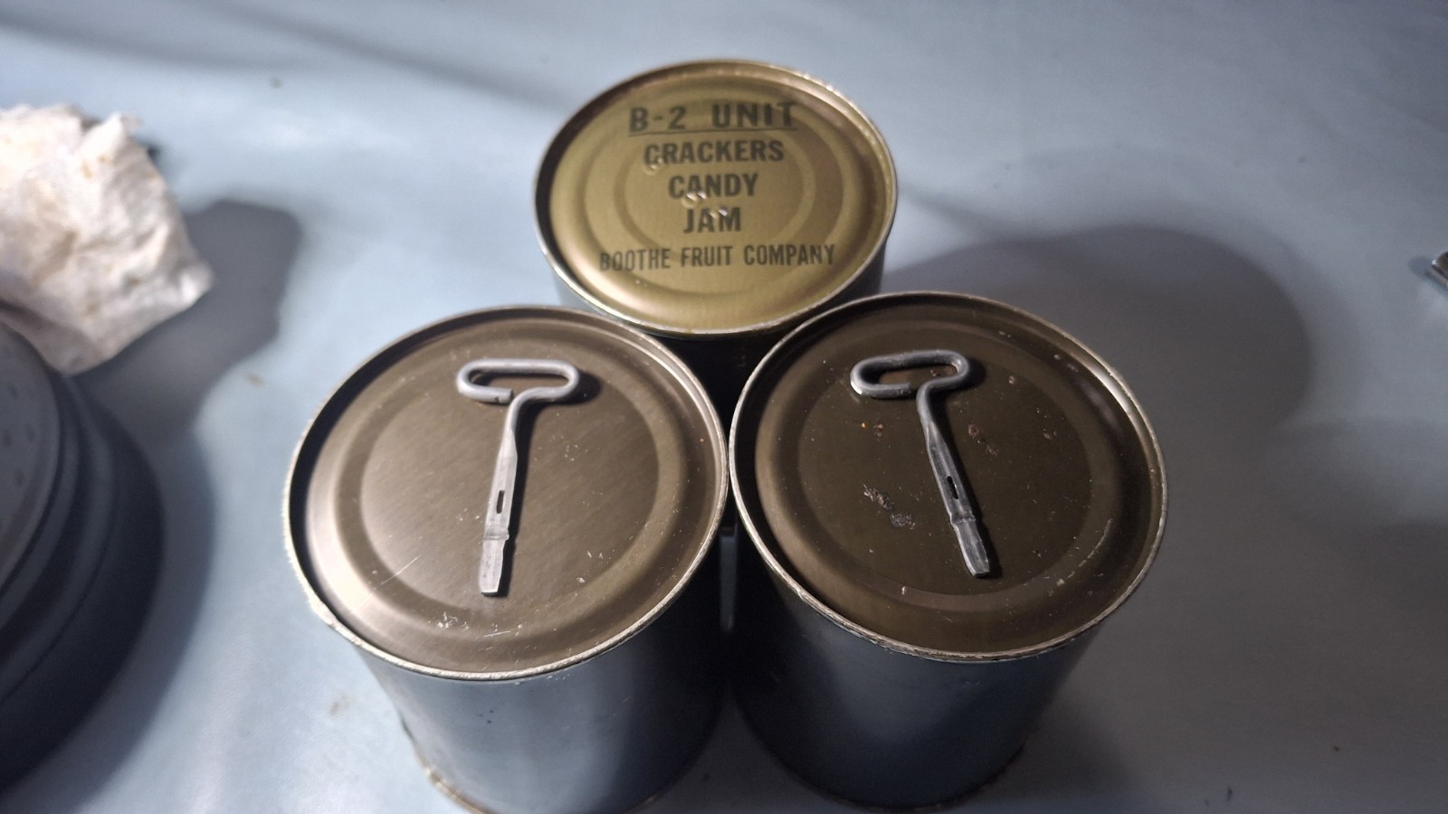 1955 RCI B-2 UNIT PERFECT VINTAGE RATION SEALED WITH KEY