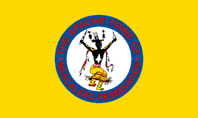 Flag of the Mescalero Apache Indian Tribe 4