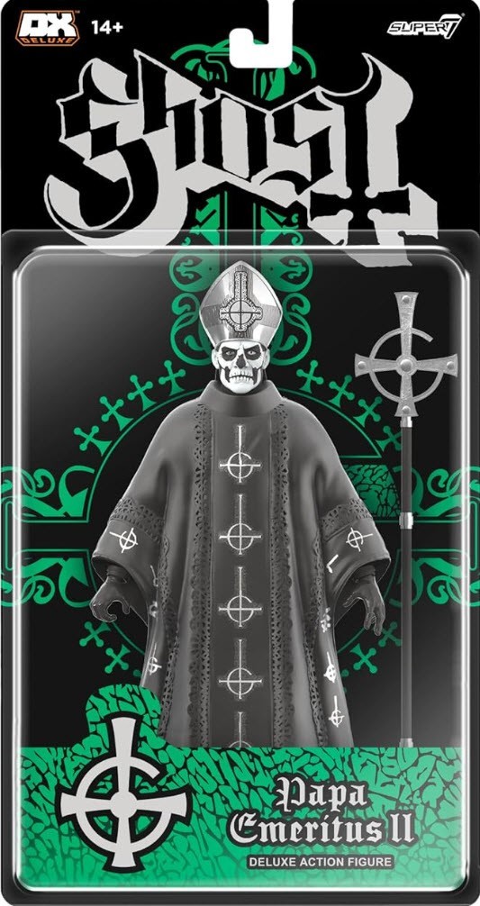 Ghost Pappa Emeritus II Super7 Deluxe Reaction Figure NEW -- MINT CONDITION