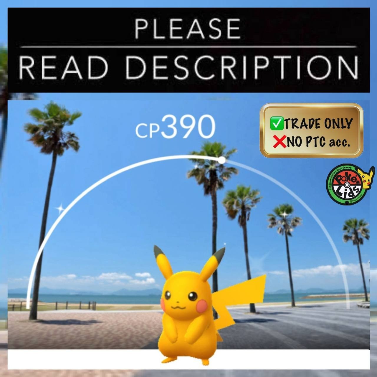 Shiny Pikachu Miyazaki Background Poke Lids Stamp Rally Japan - Pokemon Go