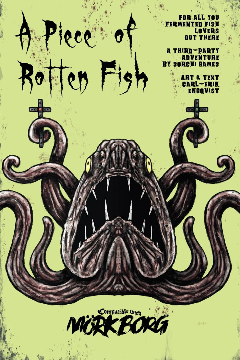 A Piece of Rotten Fish: A Third-Party Adventure for the RPG Mörk Borg