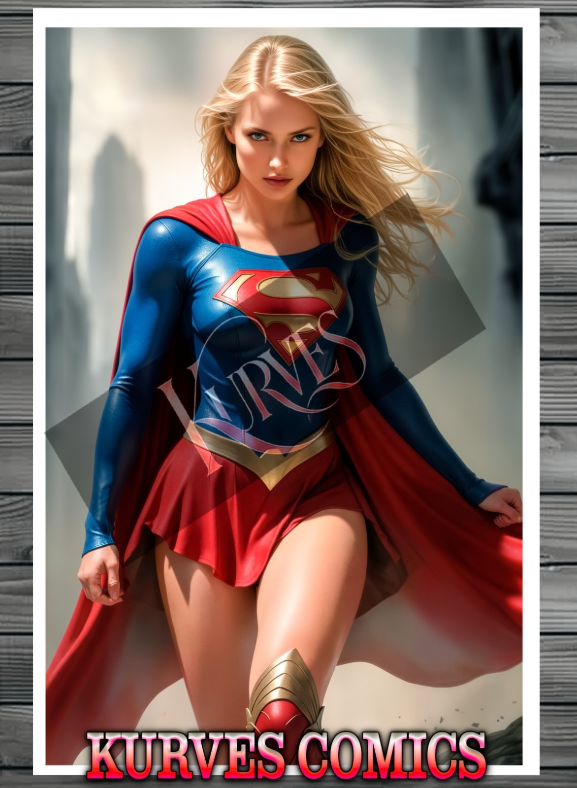 SUPERGIRL V4 | NICE | SINGLE COVER PRINT | KURVES COMICS
