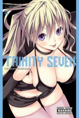 Trinity Seven, Vol 4: The Seven Magicians - manga - Paperback - ACCEPTABLE