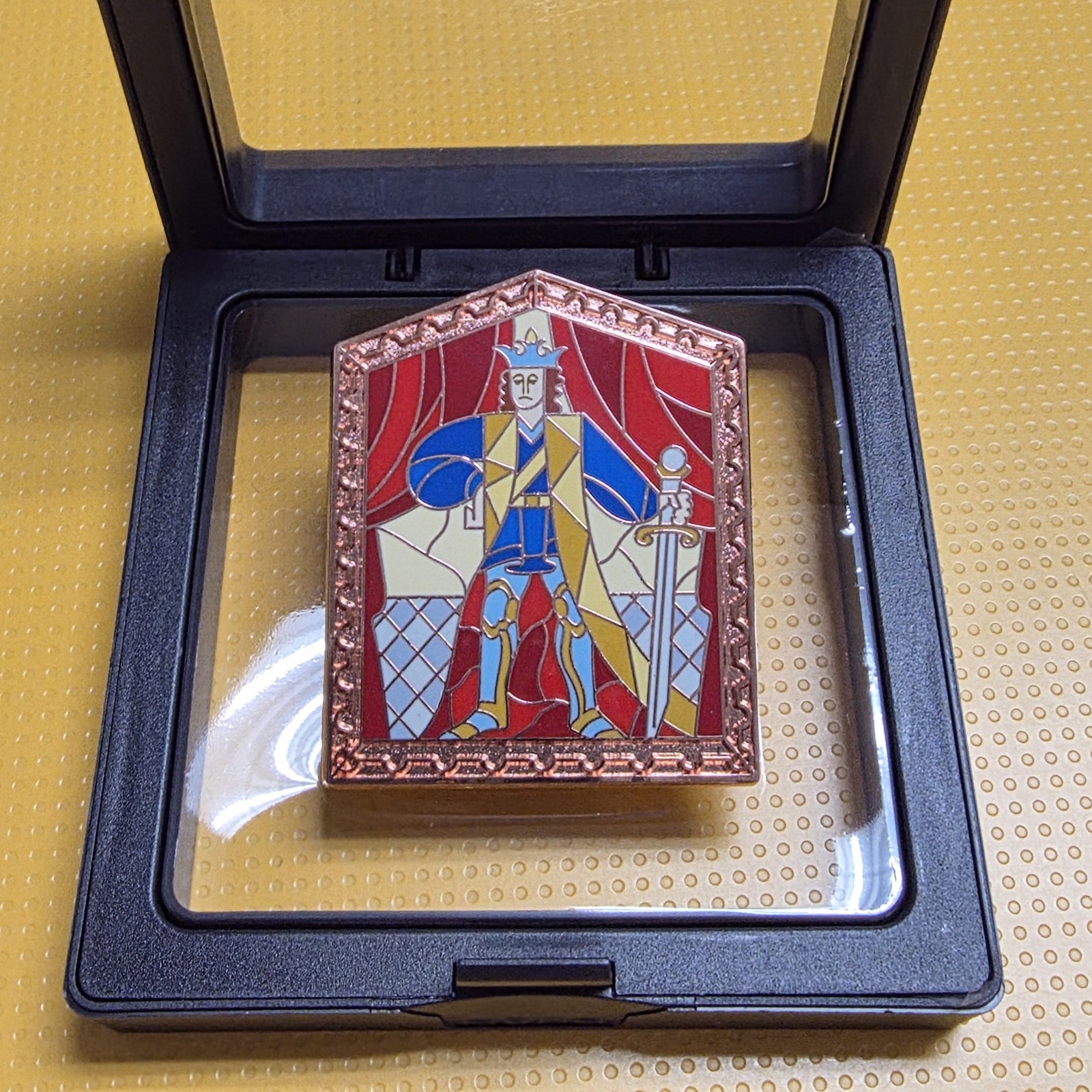 Beauty & The Beast Windows Of Love Mystery Collection Pin, Case- The Prince