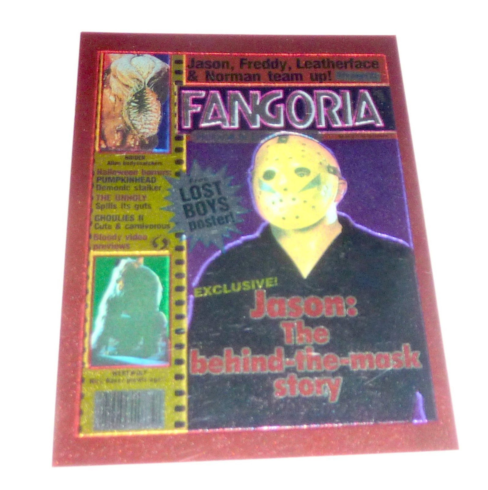 1992 Fangoria Chromium #6C Jason Voorhees Kane Hodder Friday 13th Horror Card