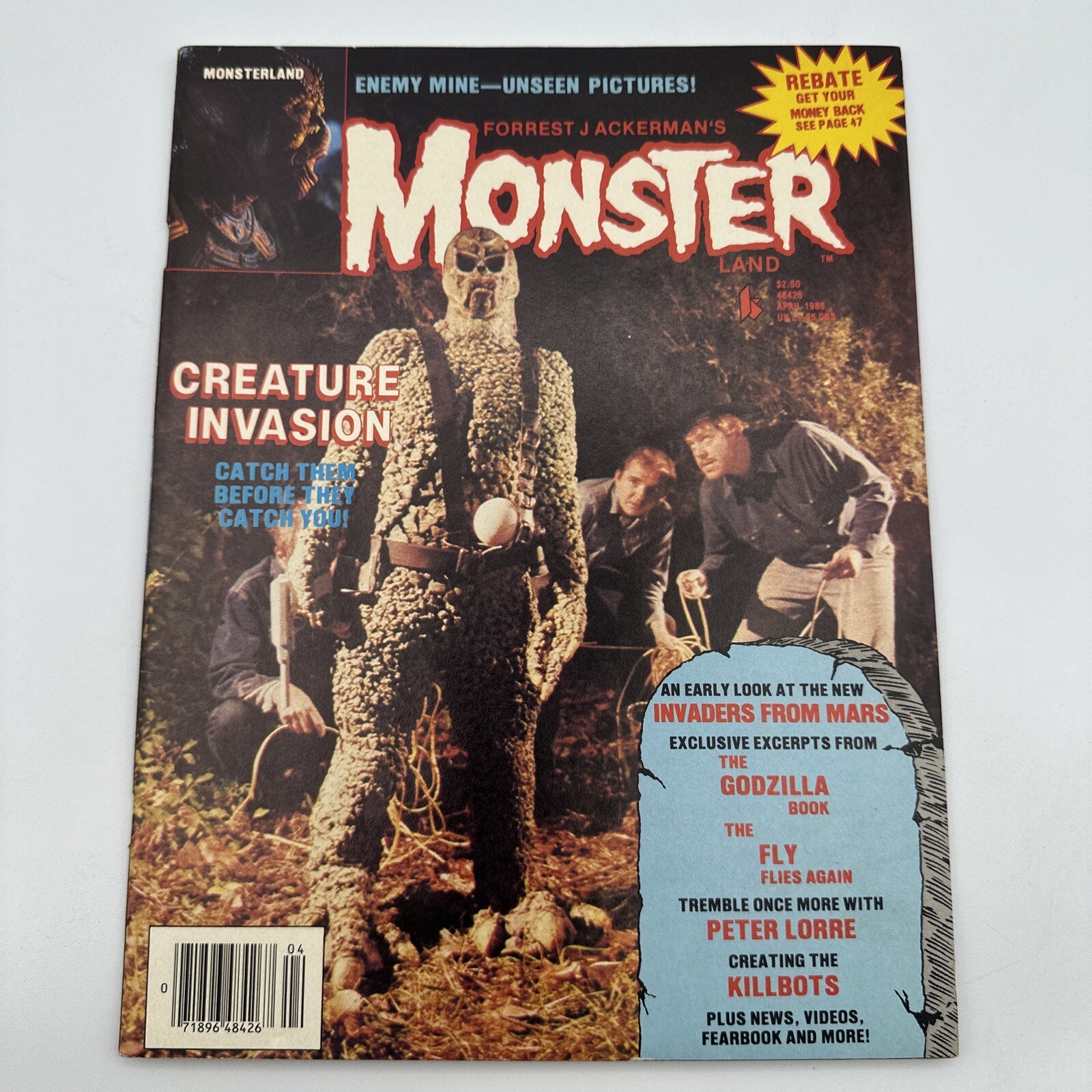 #9 Forrest J Ackerman's Monster Land (APRIL 1986) The Galaxy Invader