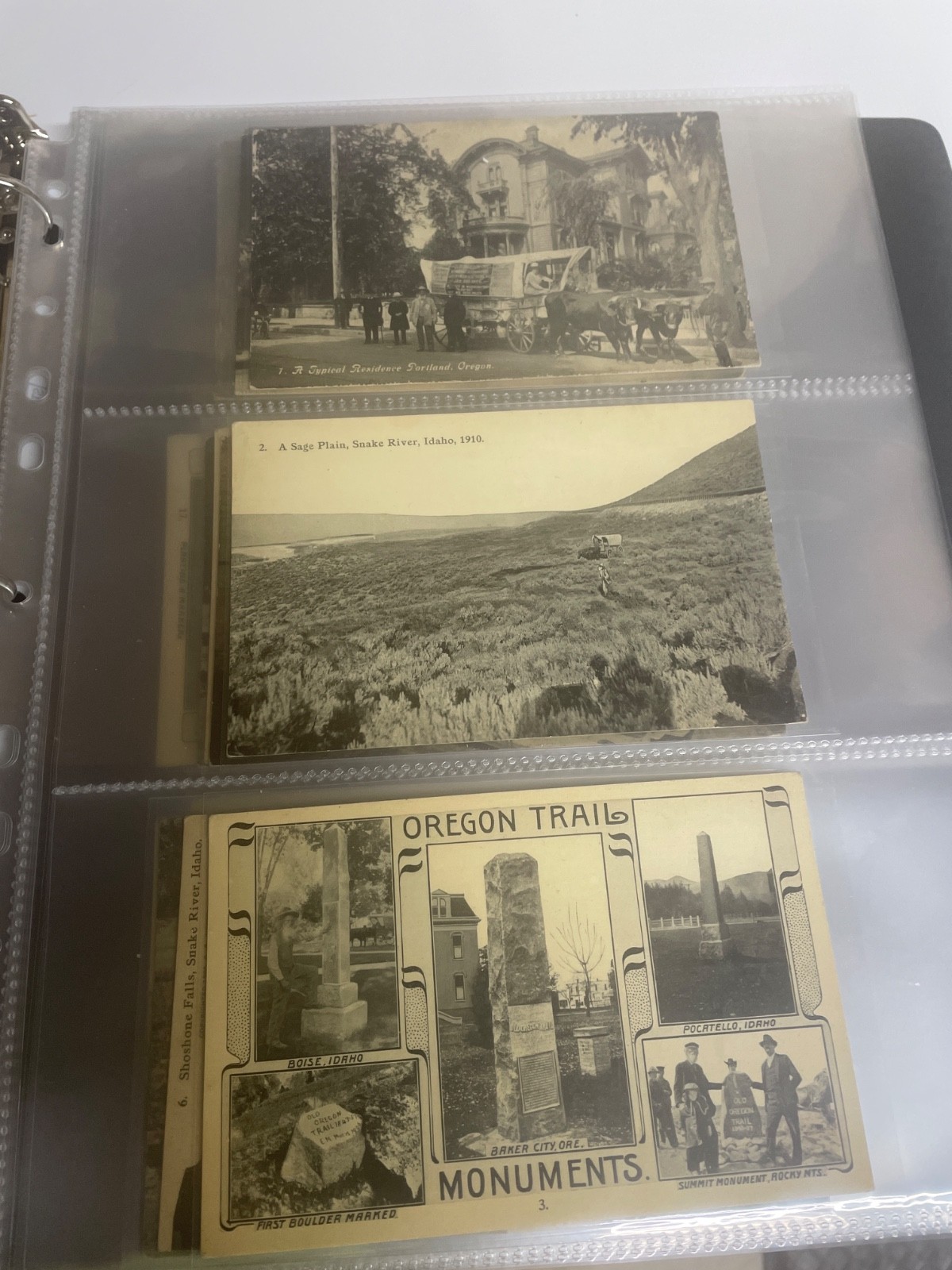 Oregon trail monument expedition postcards 1-25 #s unused lot vintage collector