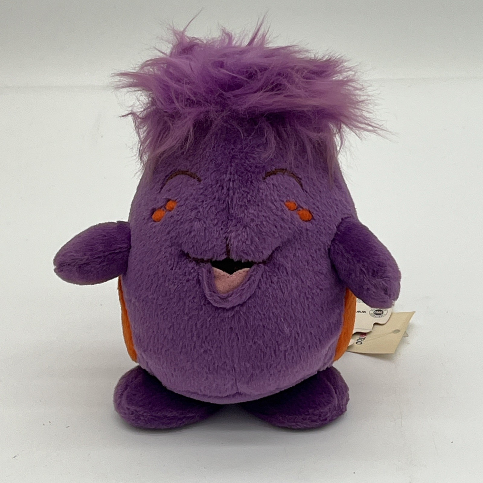 Vintage Neopets Rare Purple Orange Chia Plush Stuffed Animal Limited Edition NWT