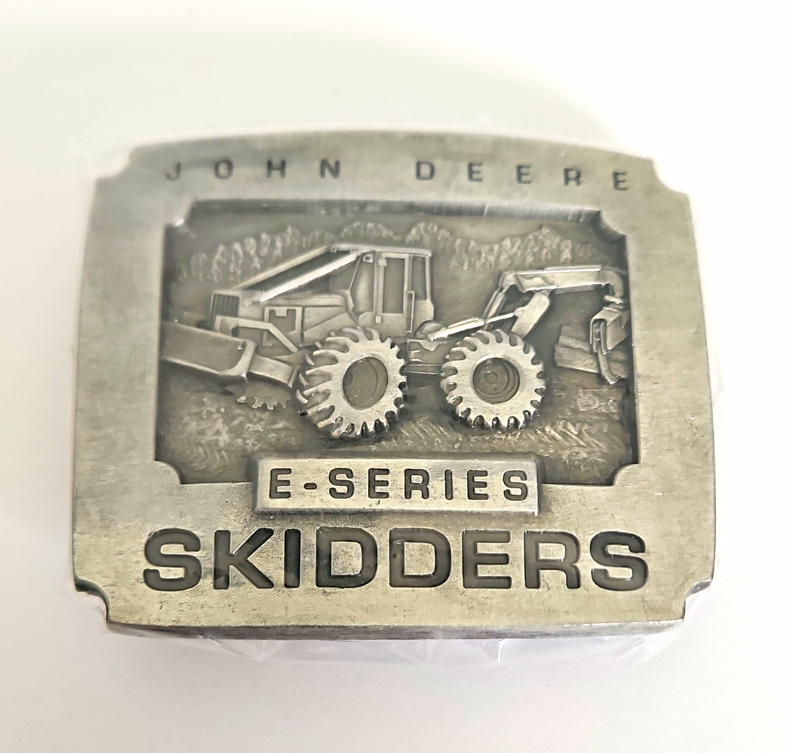 John Deere E-Series Skidders Belt Buckle 1994 Licensed Made in USA