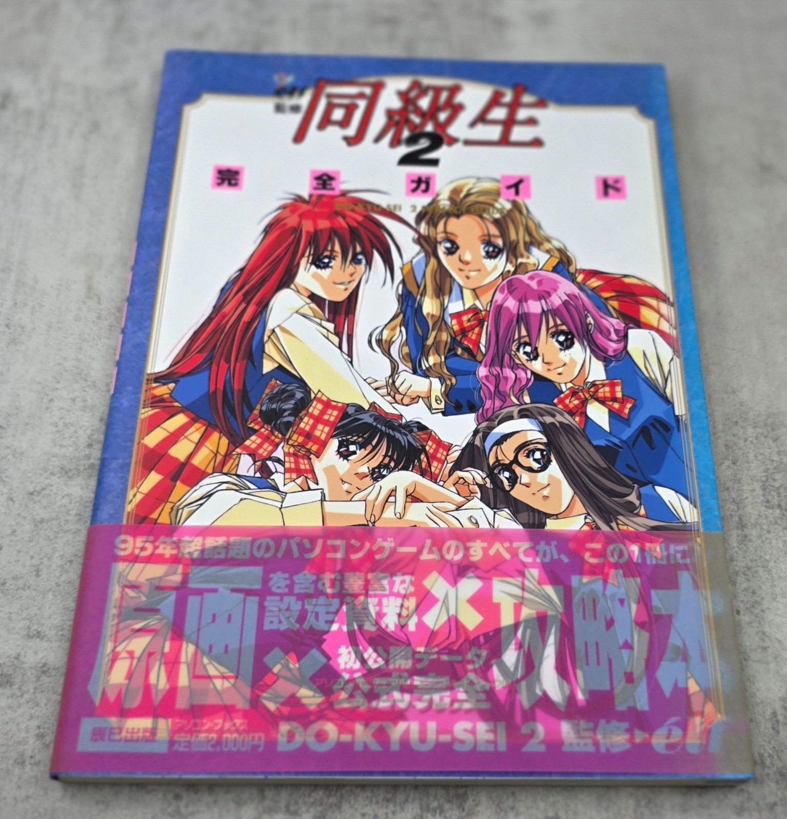 Dokyusei 2 Perfect Guide  Art Book Sega Saturn