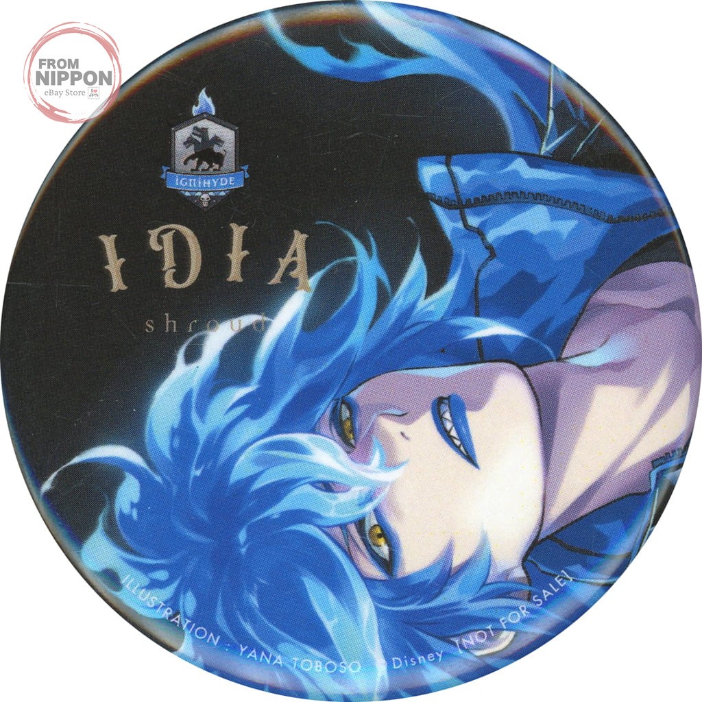 Disney Twisted Wonderland Idia Shroud Can Badge Aniplex+ Preorder Bonus Only