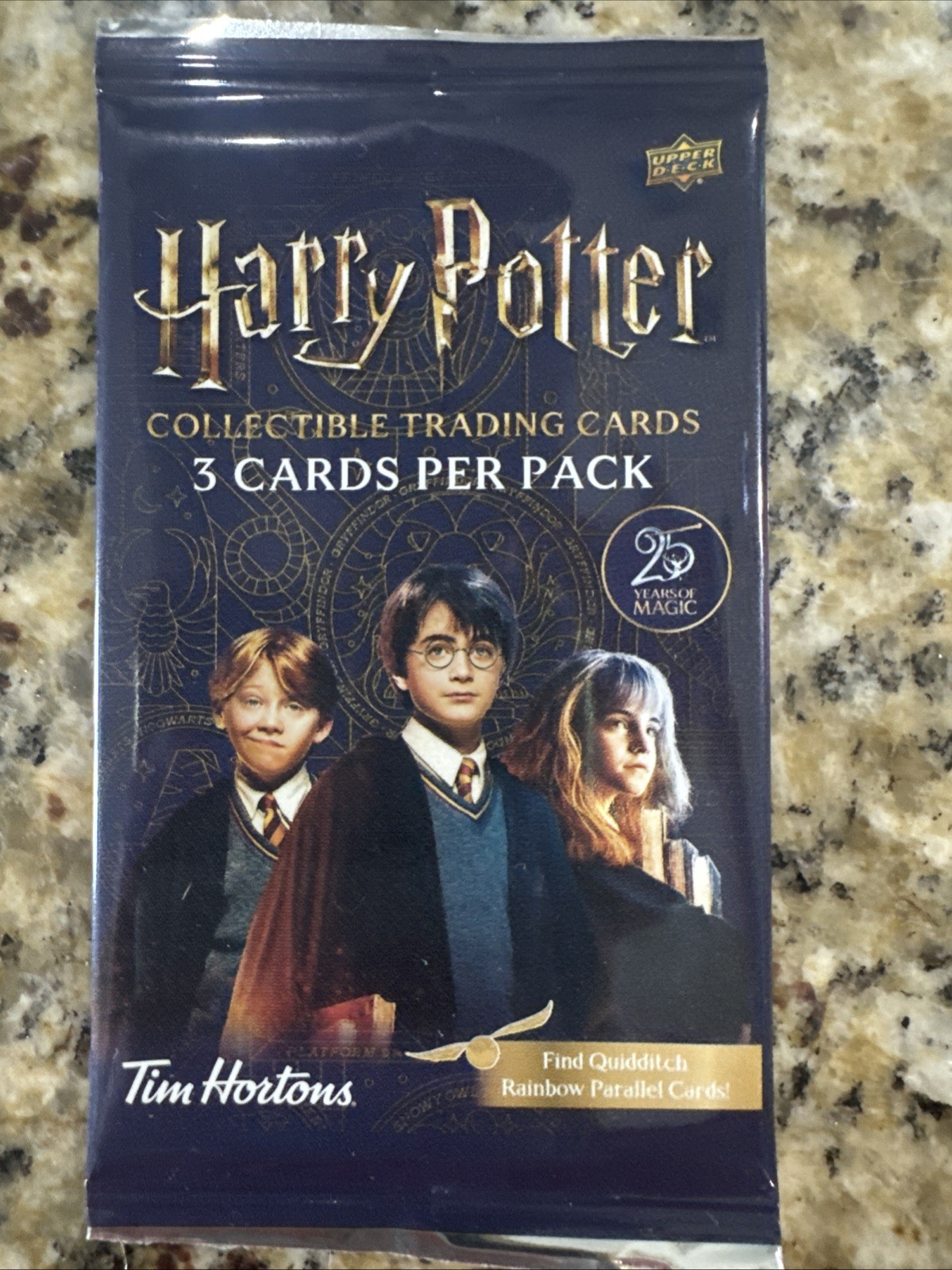 2026 Tim Hortons Harry Potter Upper Deck Cards Sealed Pack
