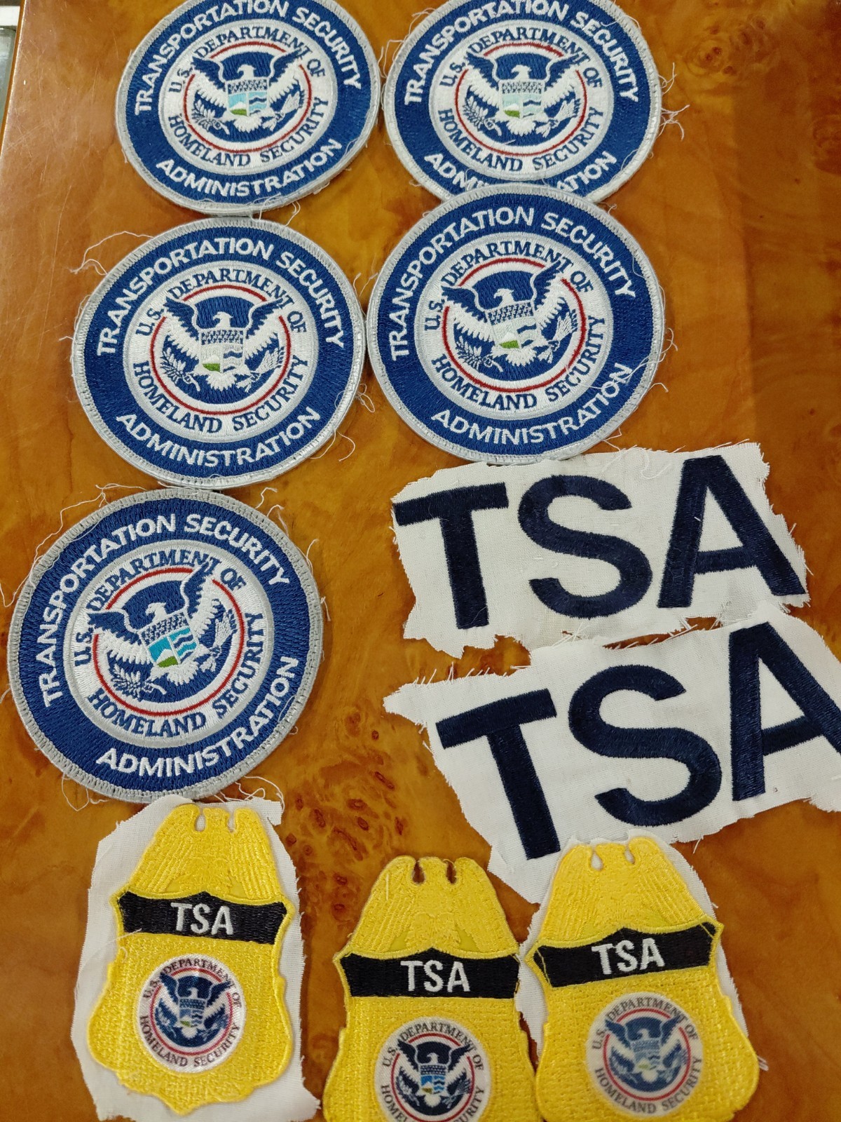 TSA Patch Patches Bundle TRANSPORTATION SECURITY Administration US Homeland Sec