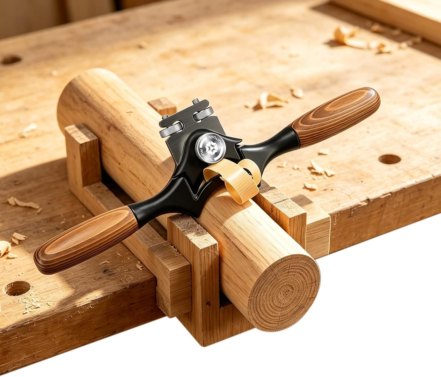 Concave Spokeshave for Woodworking, round Rods & Curved Surfaces