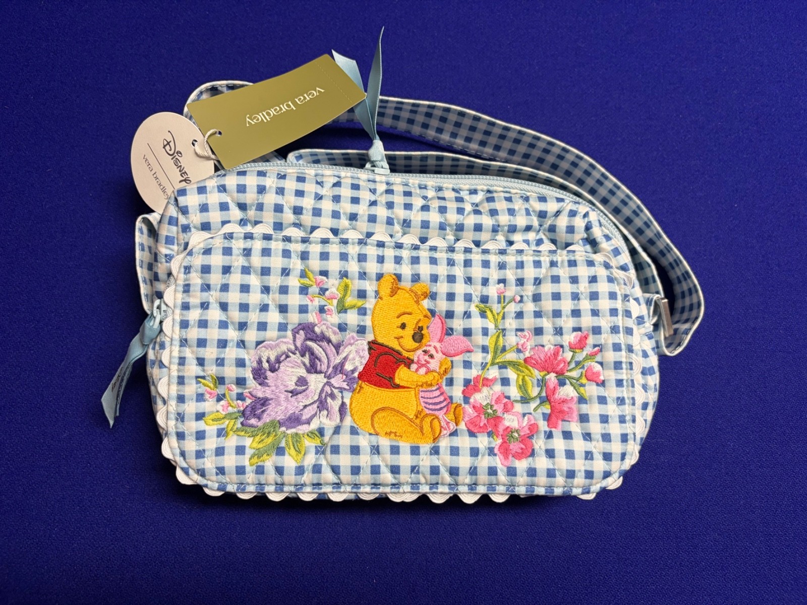 2026 Vera Bradley Disney Winnie the Pooh Becker Camera Crossbody Bag Pooh Piglet