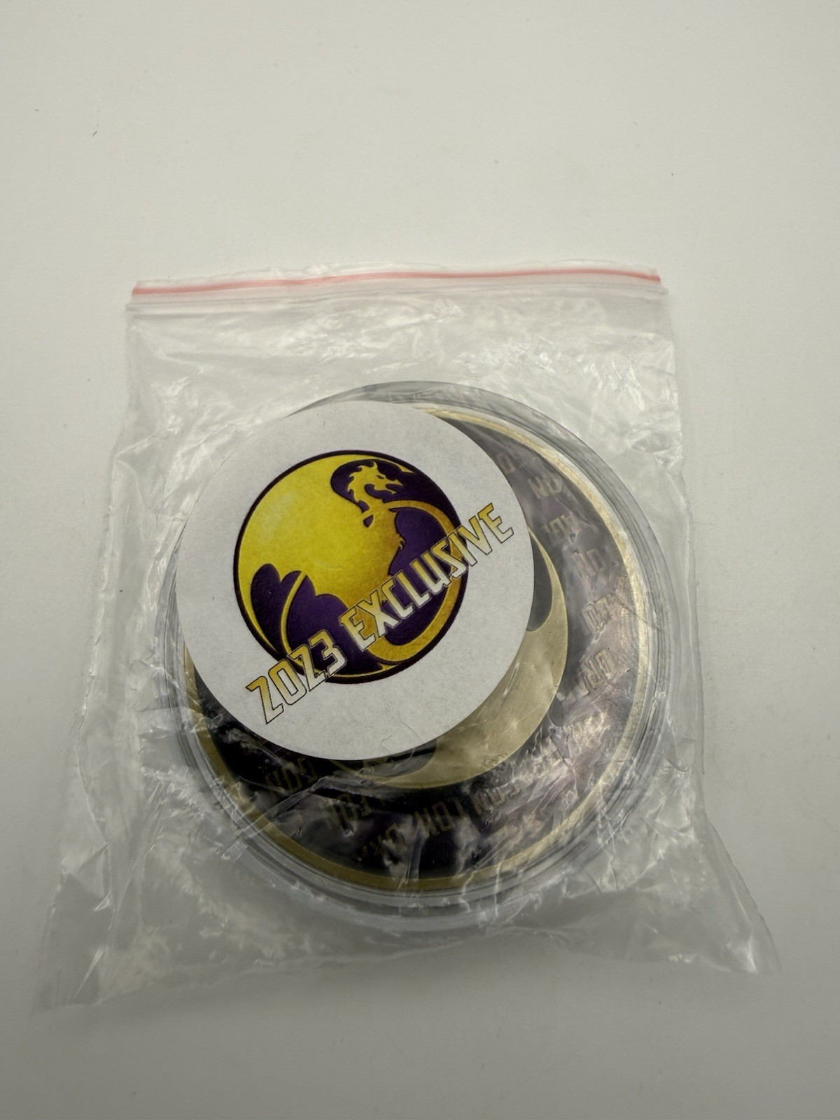 Dragon Con 2023 Norse Foundry Exclusive Collectible Coin Purple/Gold Dragon