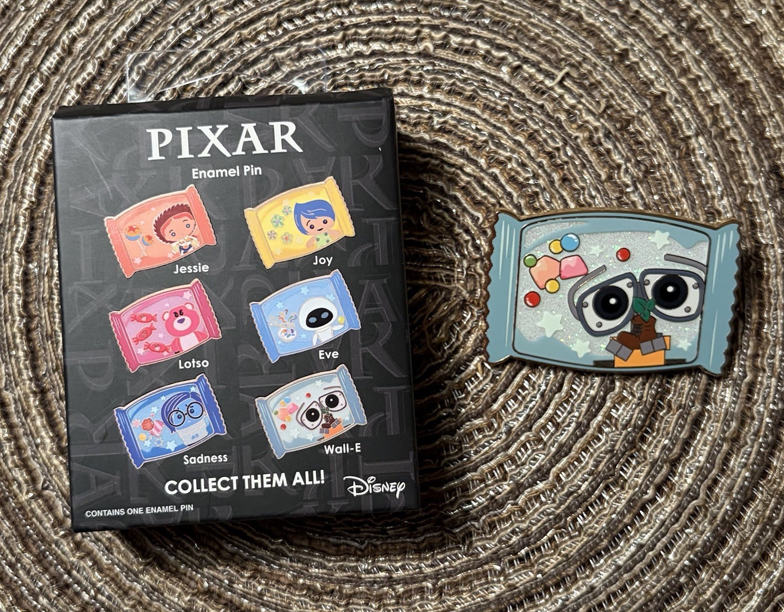 Disney Pixar Candy Enamel Pin - WALL-E (w/ Box)