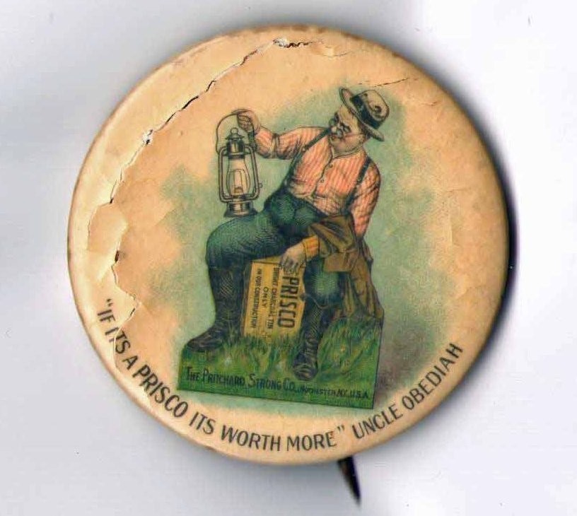Bastian Brothers Prisco Lantern Button Pin