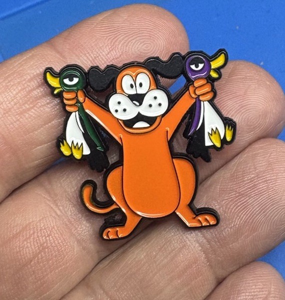 Duck Hunt enamel pin Nintendo Entertainment System retro 80s NES video games Hat