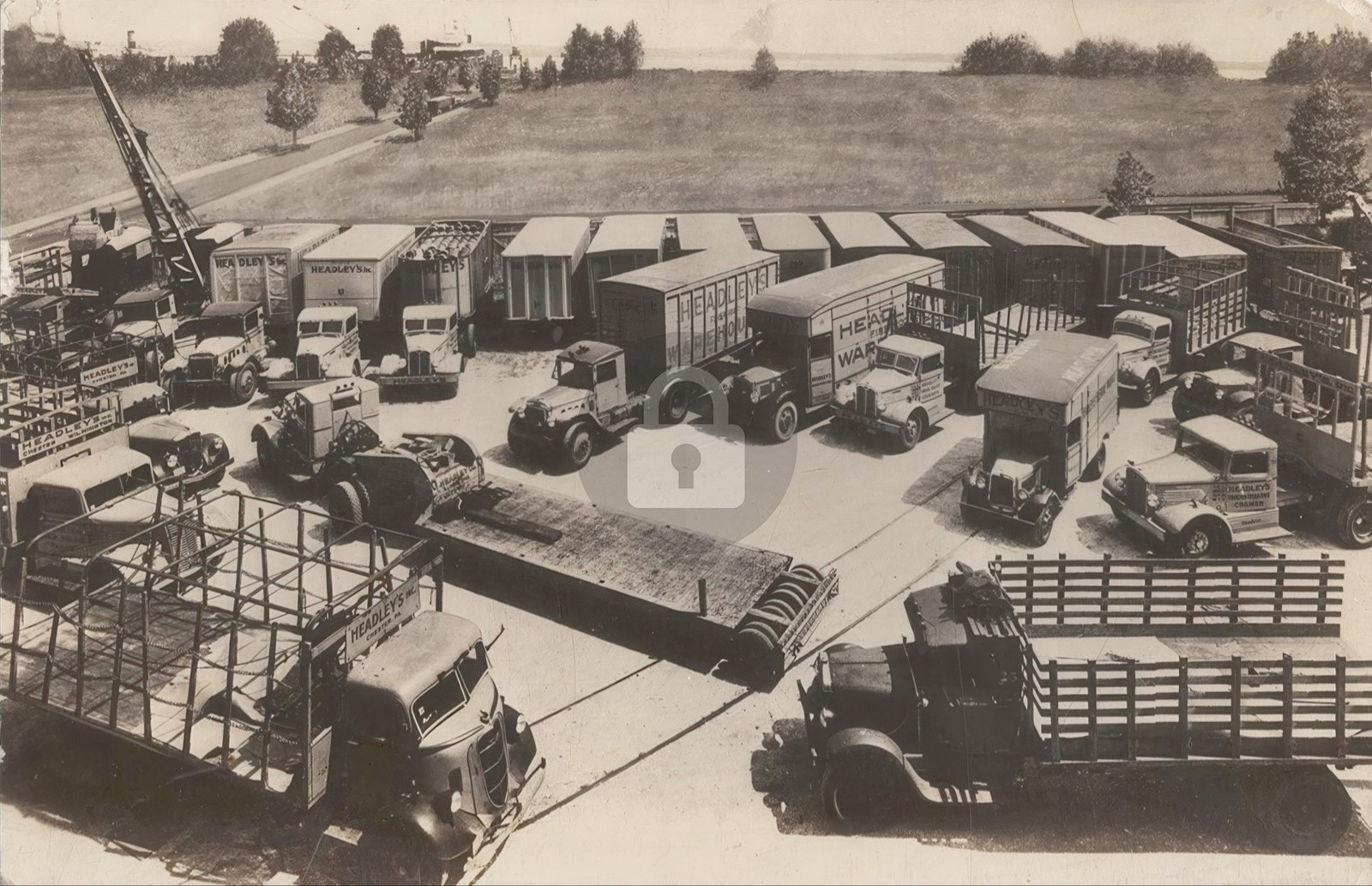 Wilmington DE - Headleys Truck for Every Purpose Delaware RPPC Postcard COPY