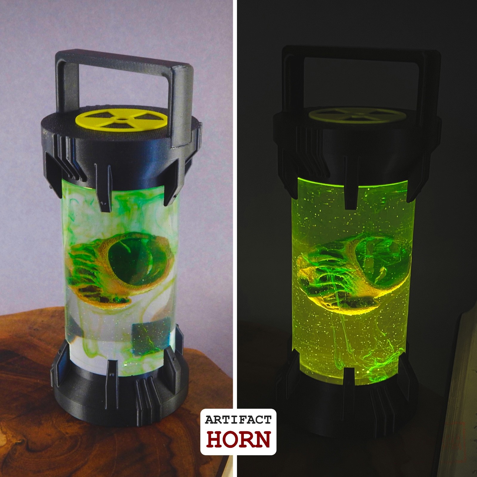 Artifact Container Lamp - STALKER Inspired LED Light