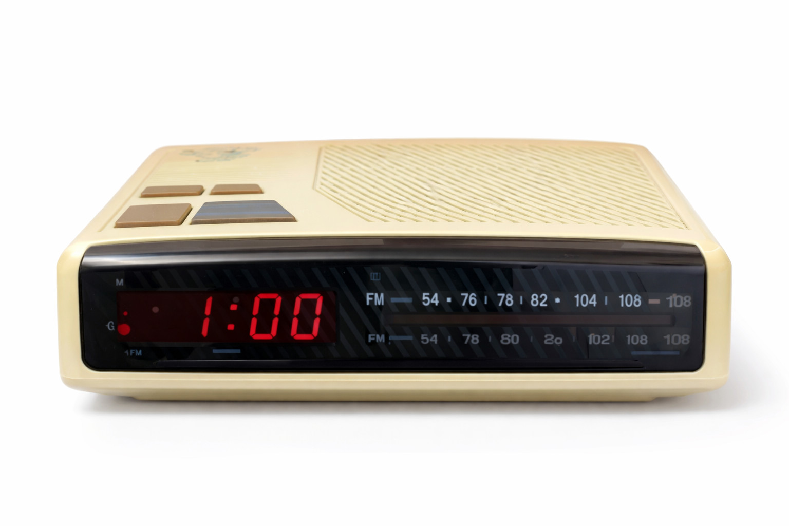 Vintage Magnavox Clock Radio AJ-3180 The Nightline - Tested 1980s-1990s