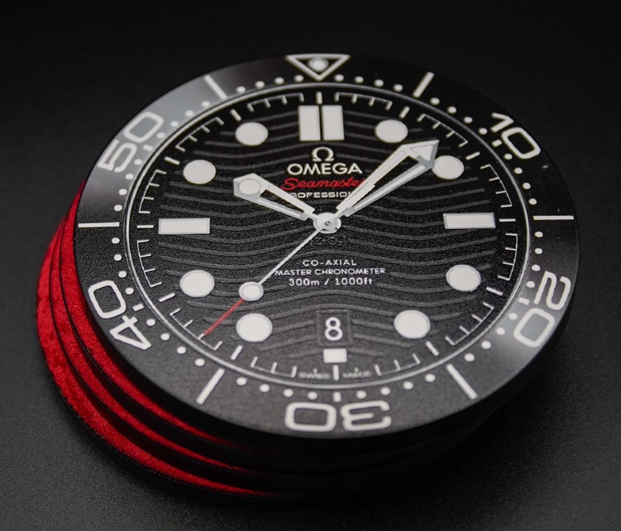 Omega Speedmaster Seamaster Luxury Watch 3D Coaster Drink Holder Decor SET OF 4