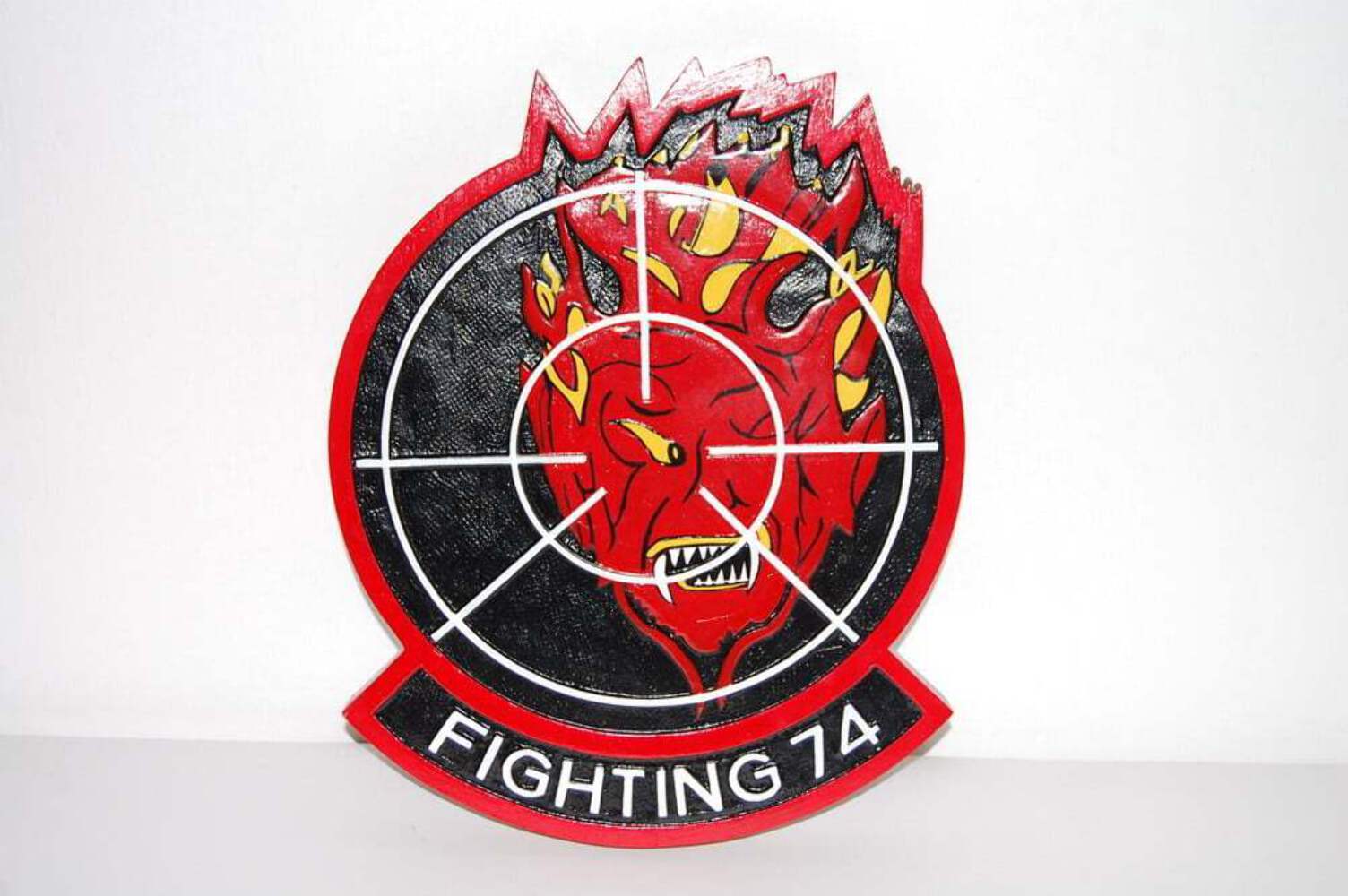 VF-74 Be-devilers (Red) Plaque,  14\