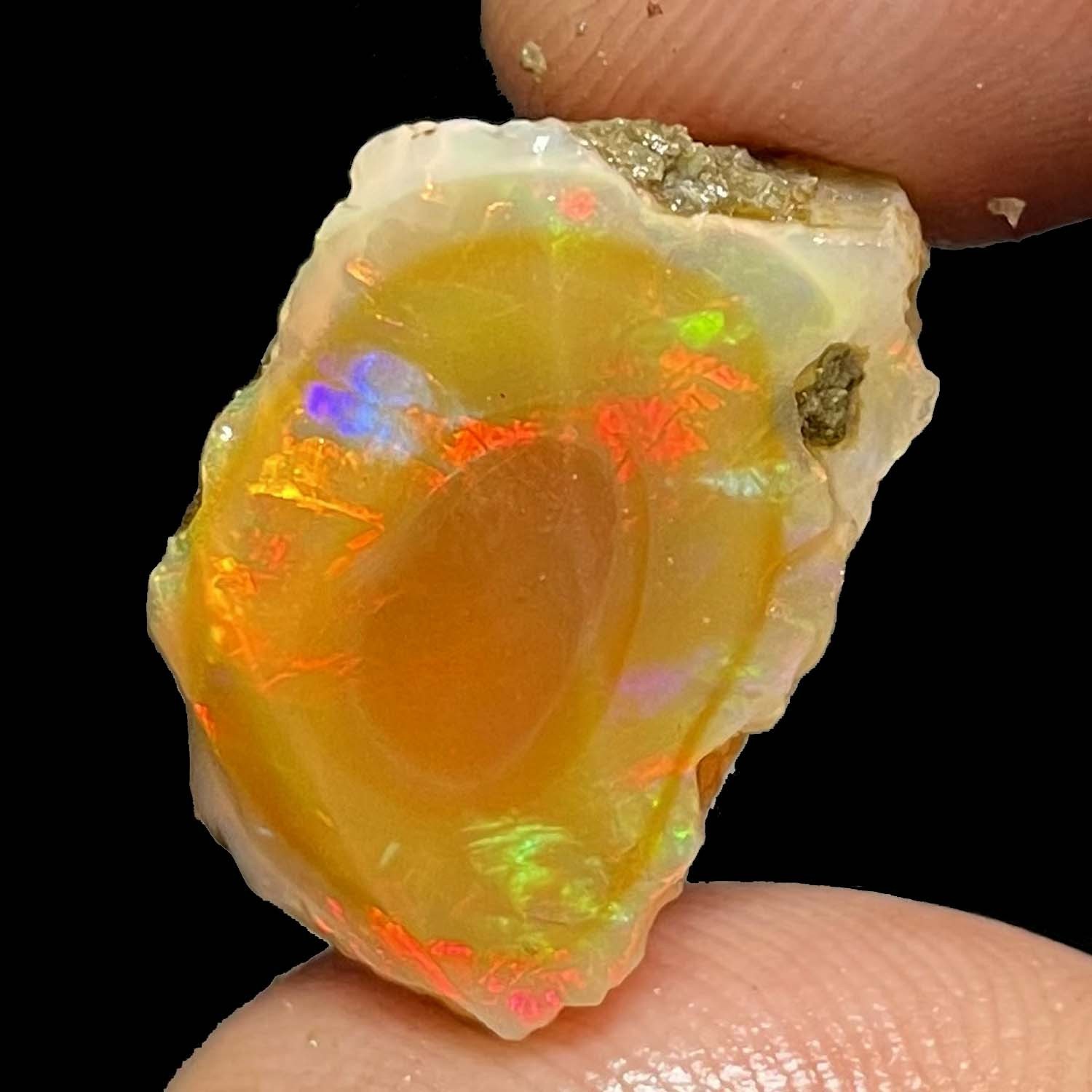 Stunning Ethiopian Opal Rough 22.40 Cts, Large Oil Opal Specimen Natural Opal