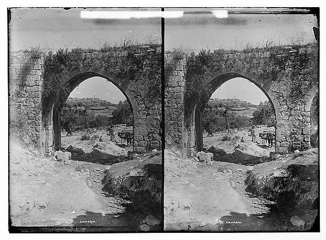 View of Samaria from the Shechem Road,Sabastiyah,Israel,Middle East,c1910