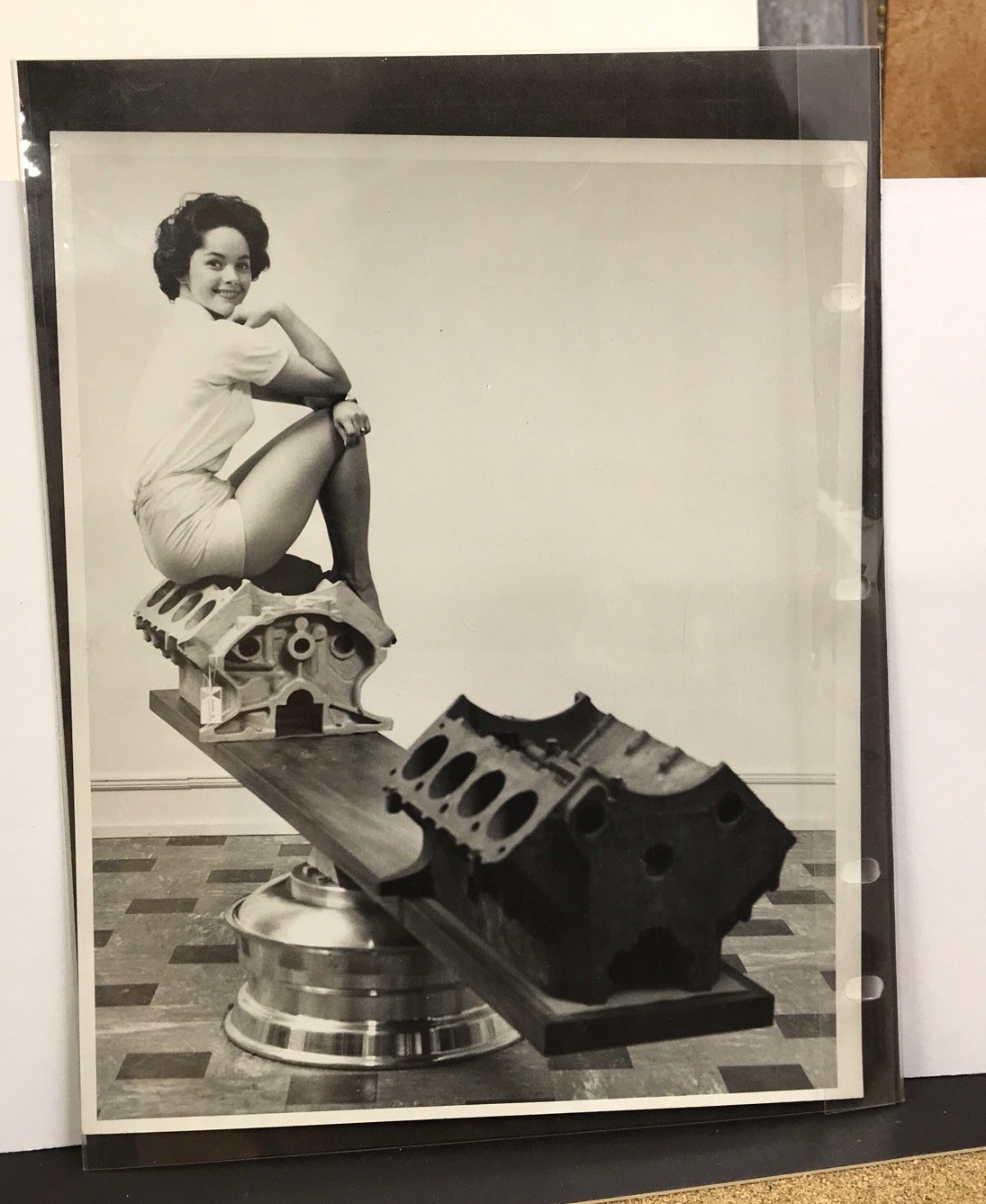 1959 Motor Age Photo Aluminum Cast iron  Engine Model