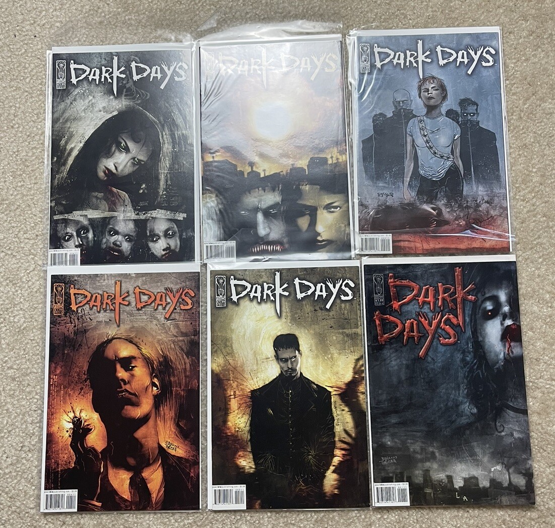 Idw Comics Dark Days Lot Of 6 Comics