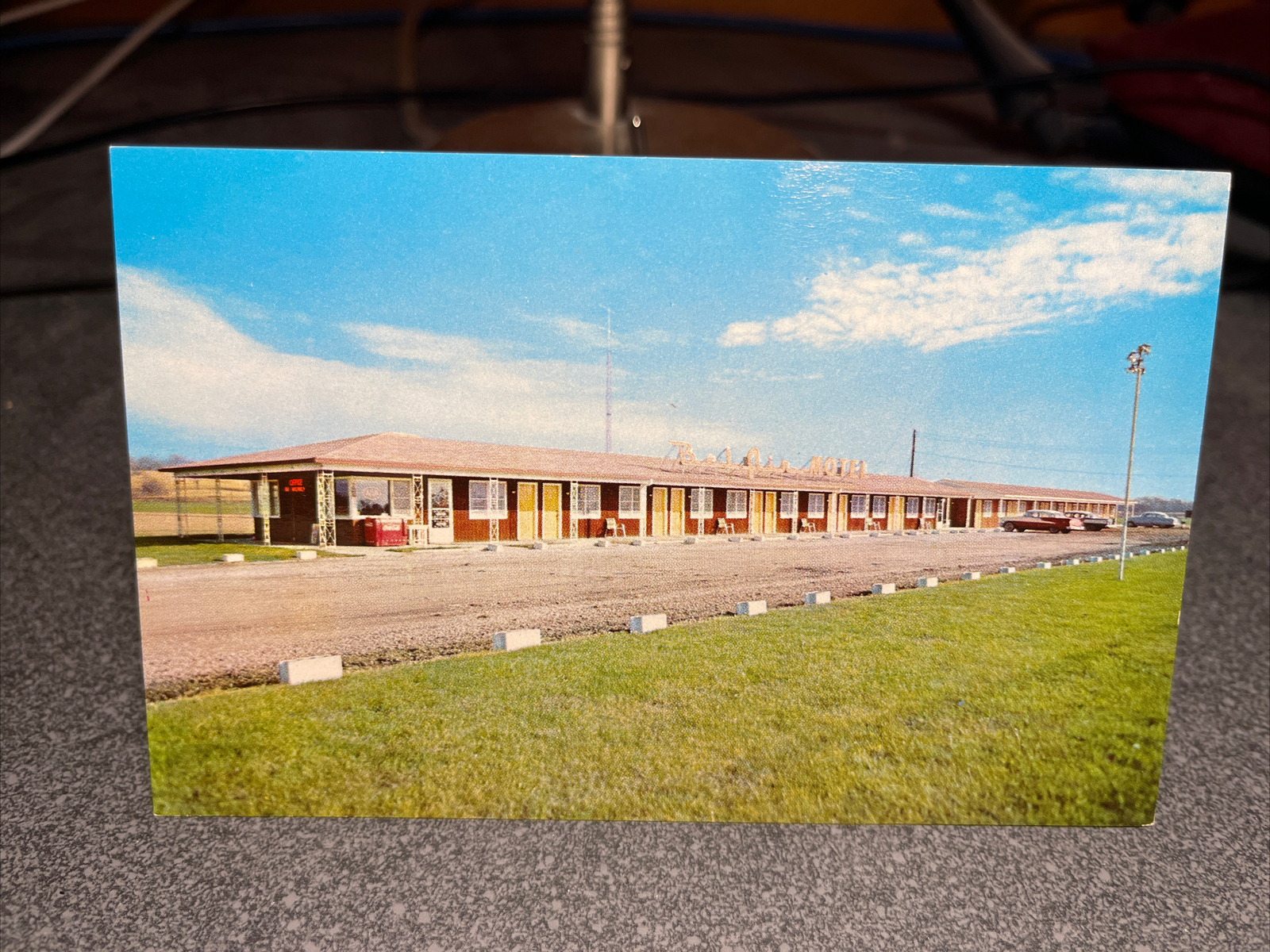Bel Air Motel And Restaurant Greenville Illinois Postcard￼