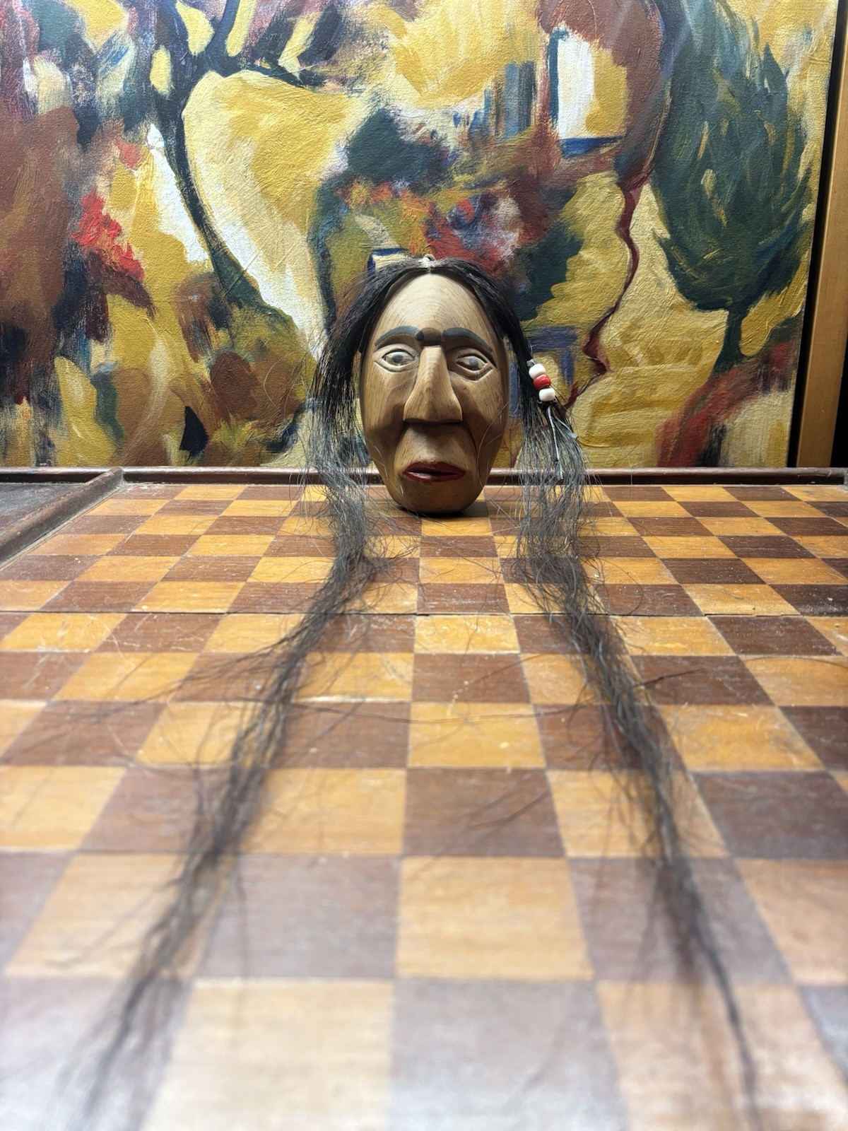  Small Native Wooden Carving 