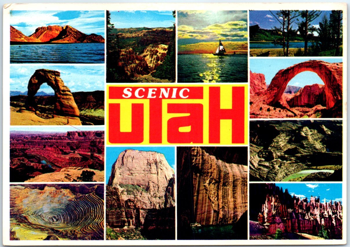 Postcard - Scenic Utah