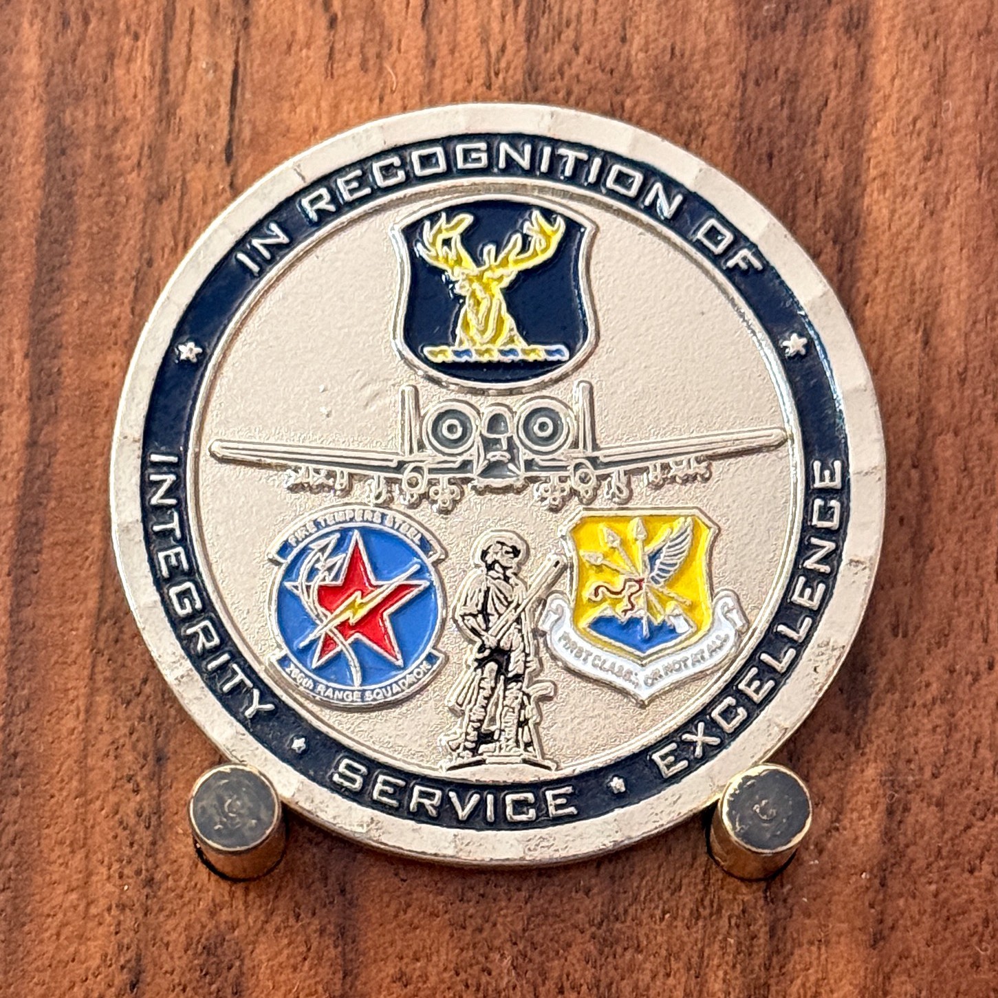 Idaho Air National Guard Presented By The Commander Challenge Coin  W#23