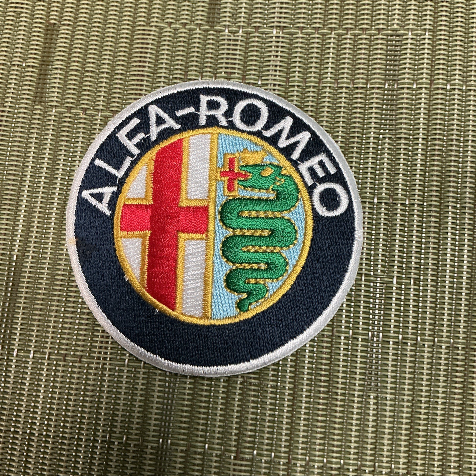 🌟🌟 Alpha Romeo iron on patch