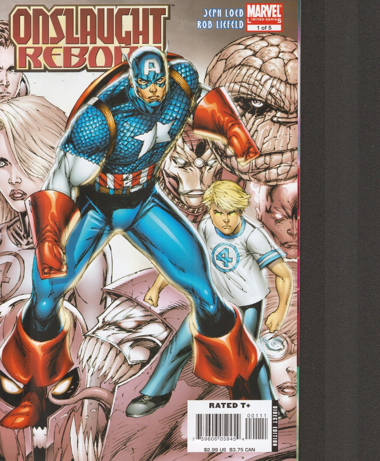 51613: MARVEL ONSLAUGHT REBORN #1 VF Grade