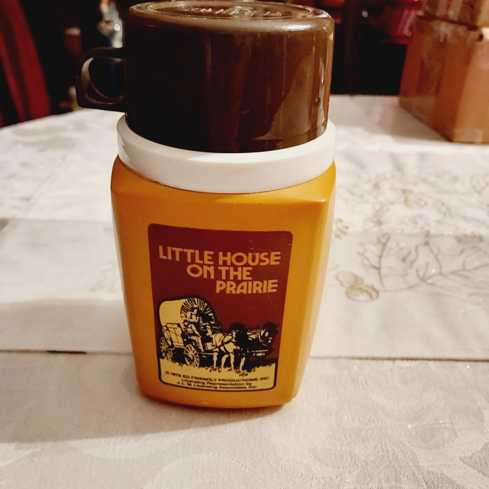 Little House On The Prairie Thermos Cup 1978 (thermos Only) Vintage