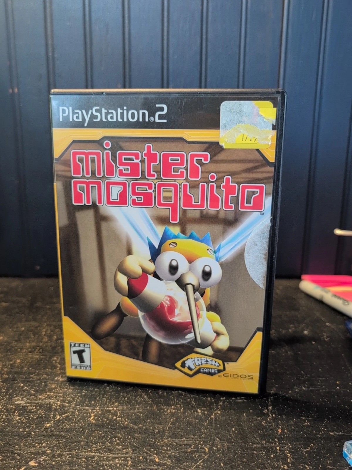 PS2 Mister Mosquito - Complete With Case  And Manual - Very Good Condition
