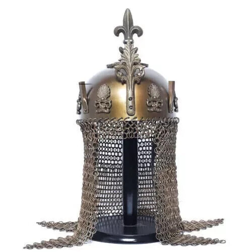 Medieval Emperor Battle Helmet Sultan Helmet Knight Warrior Helmet