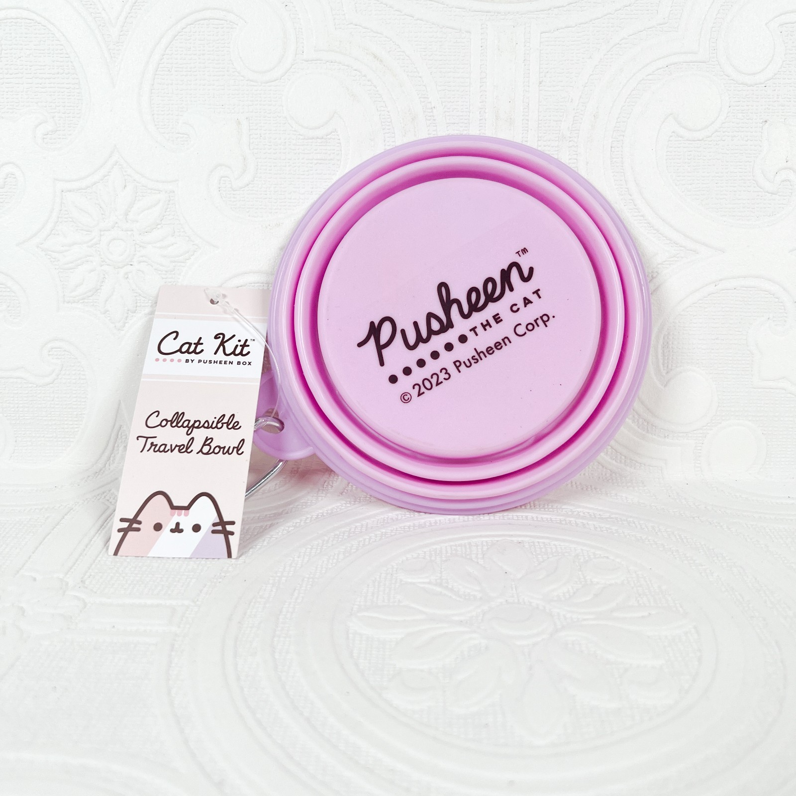 Pusheen the Cat Kit Box Summer 2023 Pusheen Collapsible Bowl Water Hydration