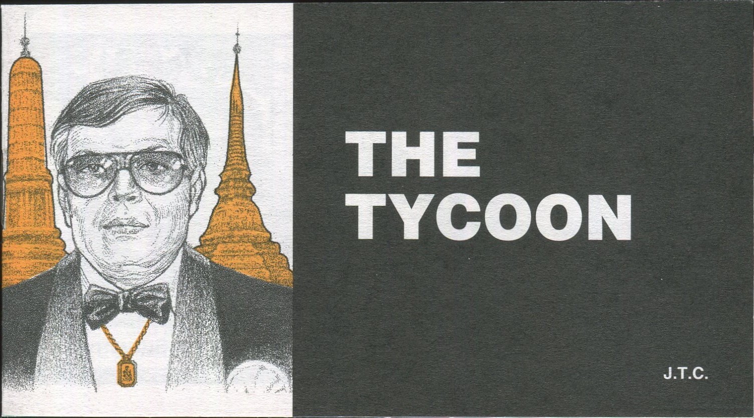 New OOP The Tycoon Chick Publications Tract - Jack