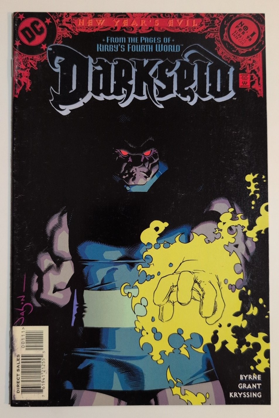 New Year\'s Evil: Darkseid #1 Comic Book John Byrne DC Comics 1998