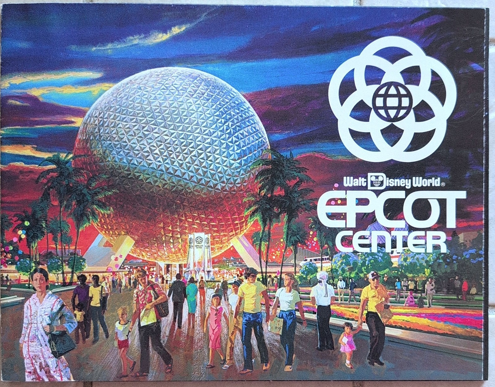 RARE Complete 1981 WDW EPCOT Pre-Opening Mailer Lot w/ Original Envelope